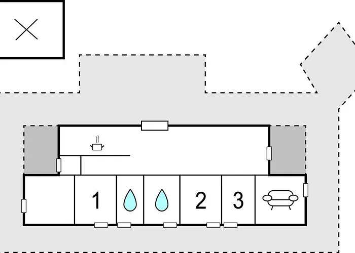 Σπίτι διακοπών Stunning In With Kitchen Løkken